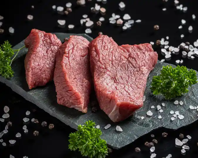 Le bœuf de Bazas servi au restaurant la Table de 3